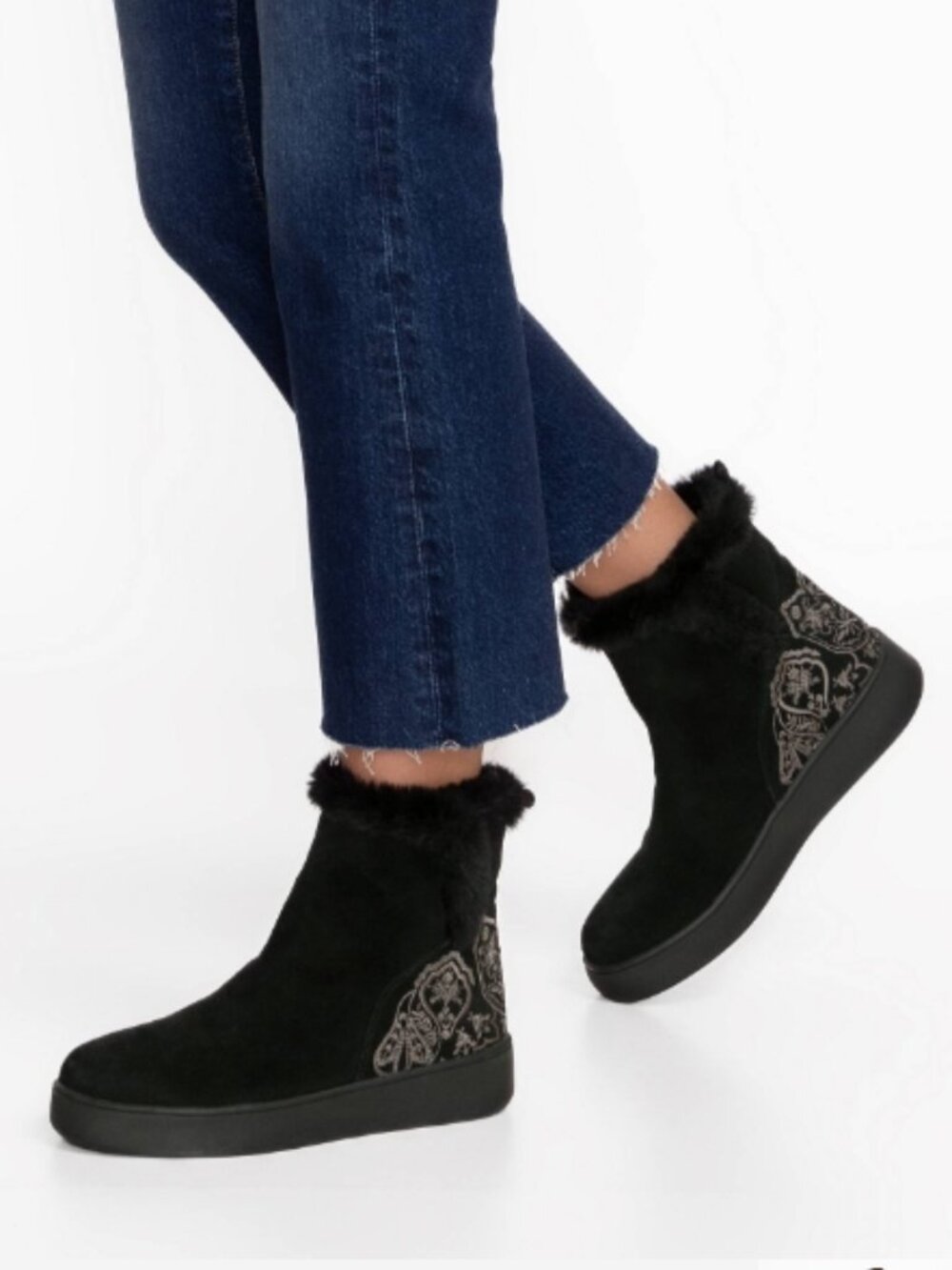 Johnny Was Booties "EUC"